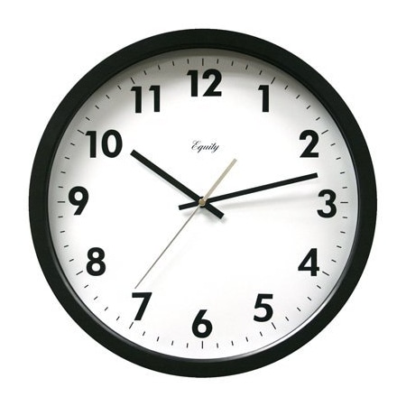 La Crosse Technology 14 BLK Comm Wall Clock 25509